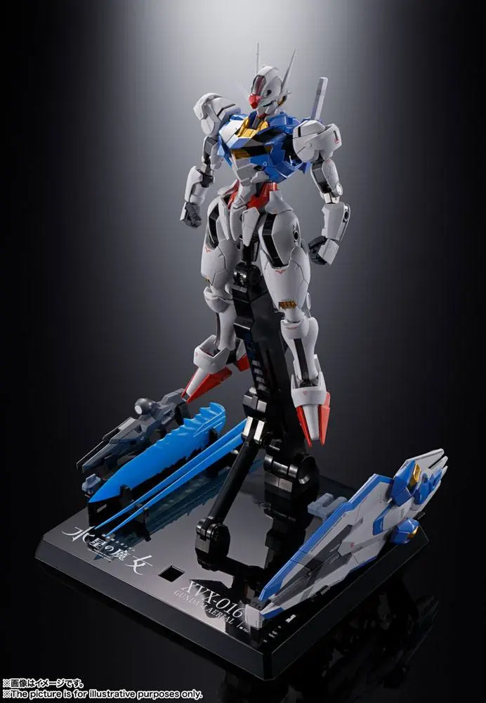 Mobile Suit Gundam: The Witch from Mercury Robot Spirits Chogokin Gundam Aerial 18 cm product photo