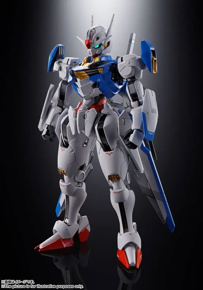 Mobile Suit Gundam: The Witch from Mercury Robot Spirits Chogokin Gundam Aerial 18 cm product photo