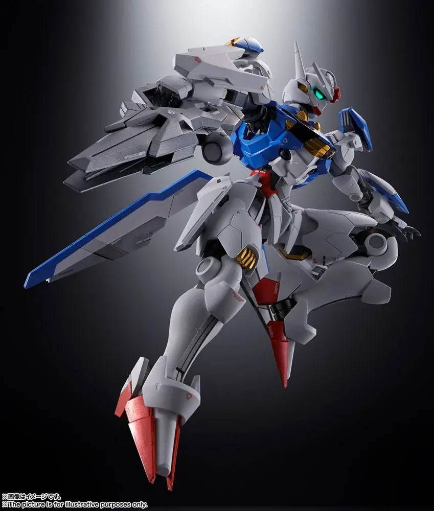 Mobile Suit Gundam: The Witch from Mercury Robot Spirits Chogokin Gundam Aerial 18 cm product photo