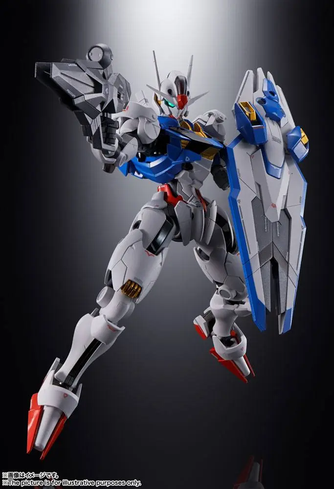 Mobile Suit Gundam: The Witch from Mercury Robot Spirits Chogokin Gundam Aerial 18 cm product photo