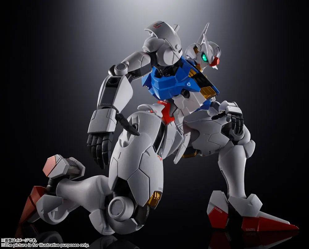 Mobile Suit Gundam: The Witch from Mercury Robot Spirits Chogokin Gundam Aerial 18 cm product photo
