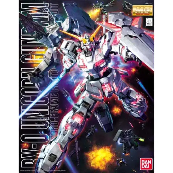 Mobile Suit Gundam Unicorn Gundam Unicorn UC versión OVA Model Kit figure product photo