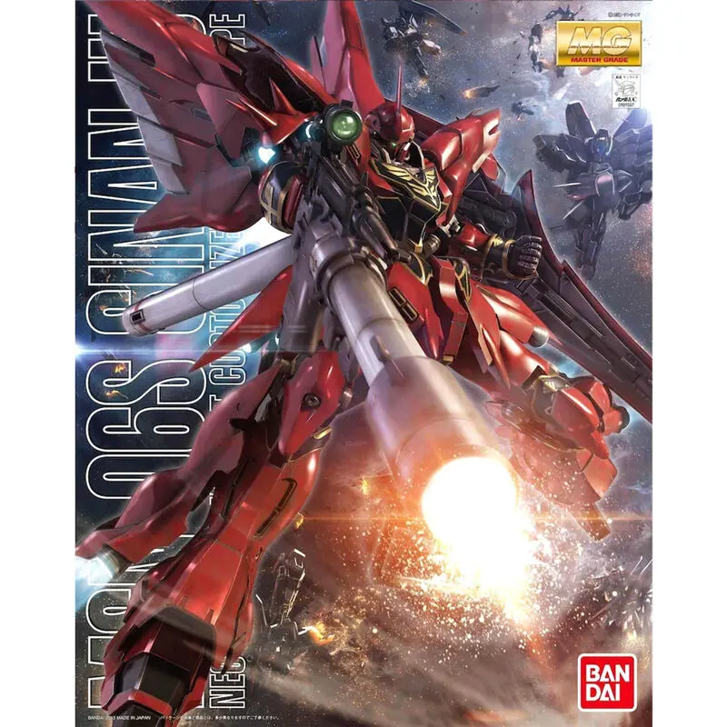 Mobile Suit Gundam Unicorn MSN-06S Sinanju Anime Color Version Model Kit product photo