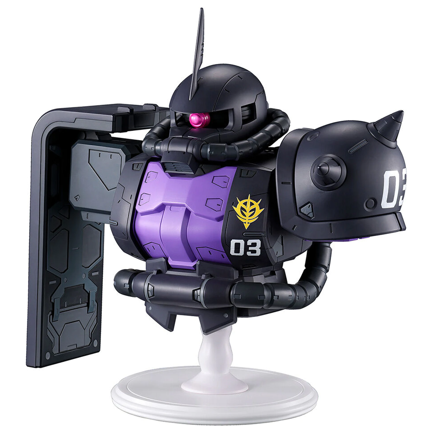 Mobile Suit Gundam Universal Century Saga Interlude Zaku II Black Tri-Stars Ichibansho figure 16cm product photo