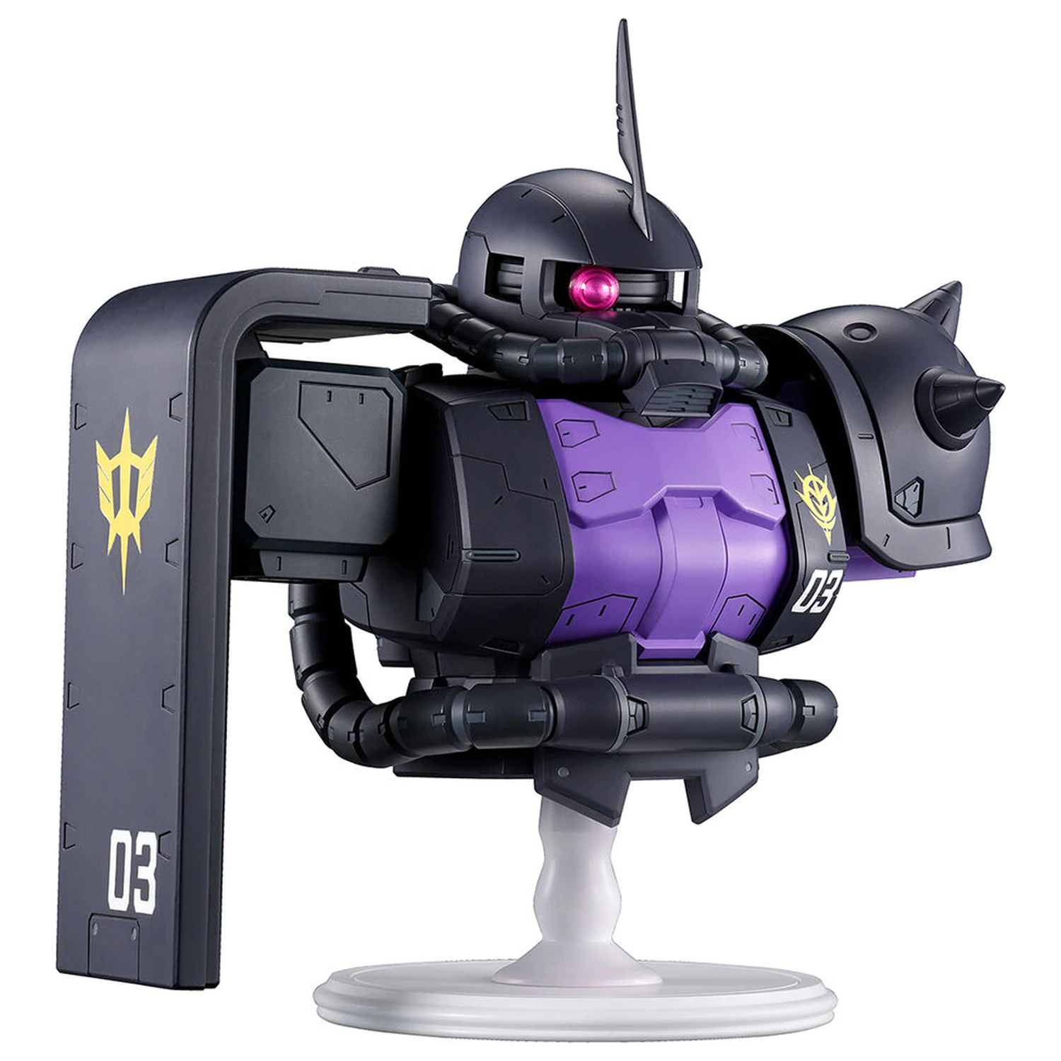 Mobile Suit Gundam Universal Century Saga Interlude Zaku II Black Tri-Stars Ichibansho figure 16cm product photo