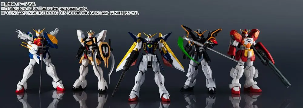 Mobile Suit Gundam Wing Gundam Universe Action Figure XXXG-01S Shenlong Gundam 15 cm product photo