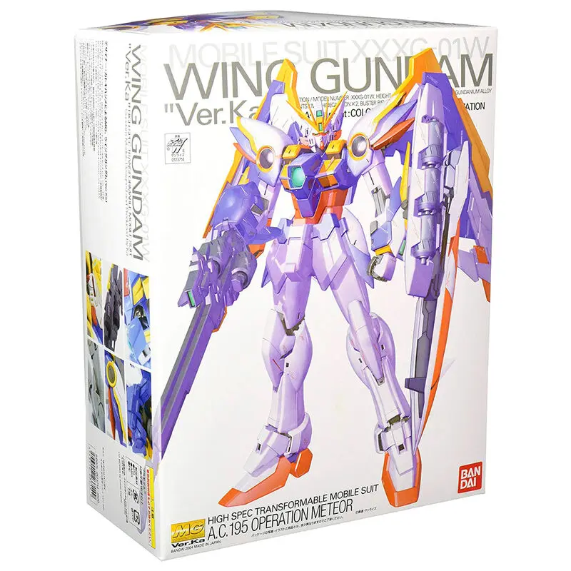 Mobile Suit Gundam Wing Gundam ver KA Model Kit figure 18cm product photo