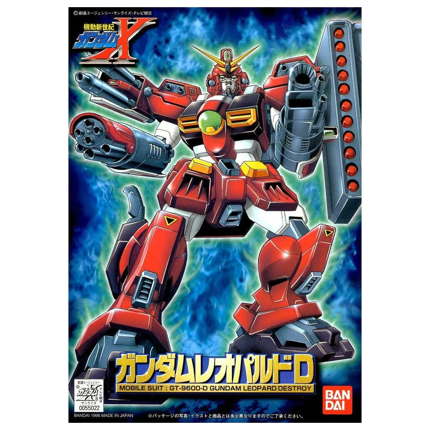 Mobile Suit Gundam X - Gundam Leopard Destroy 1/144 model kit product photo