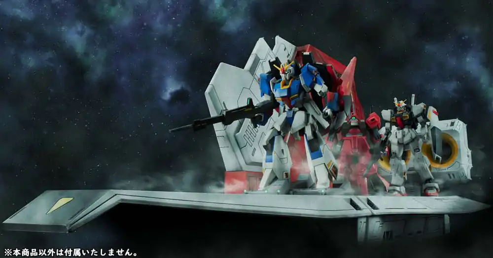 Mobile Suit Z Gundam HG Series Realistic Model Series Diorama 1/144 Nahel Argama catapult deck 40th Anniversary Edition 100 cm product photo