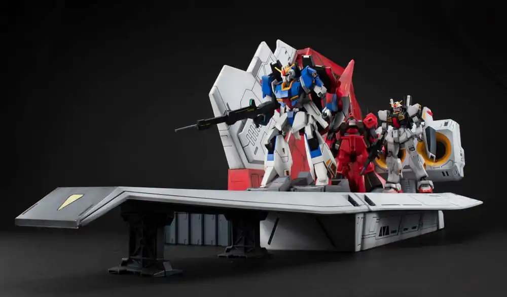 Mobile Suit Z Gundam HG Series Realistic Model Series Diorama 1/144 Nahel Argama catapult deck 40th Anniversary Edition 100 cm product photo