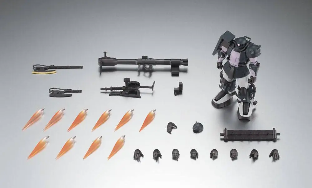 Moblie Suit Gundam MSV Robot Spirits Action Figure (Side MS) MS-06R-1A ZAKUII High Mobility Type Black Tri Stars ver. A.N.I.M.E. xx cm product photo