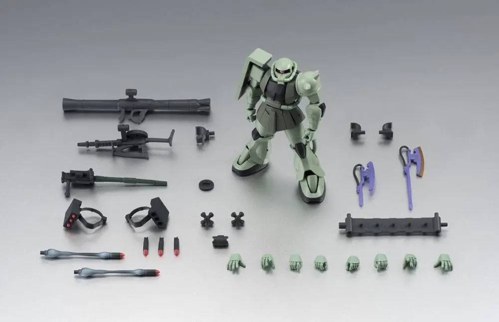 Moblie Suit Gundam Robot Spirits Action Figure (Side MS) MS-06 ZAKU II ver. A.N.I.M.E. xx cm product photo