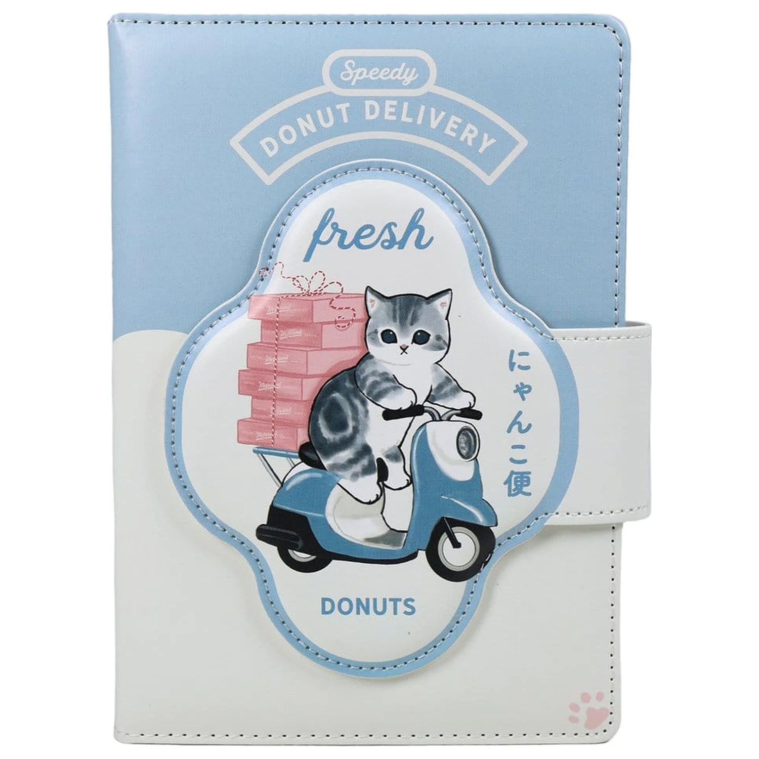 Mofusand A5 Notebook Fresh Donuts  product photo