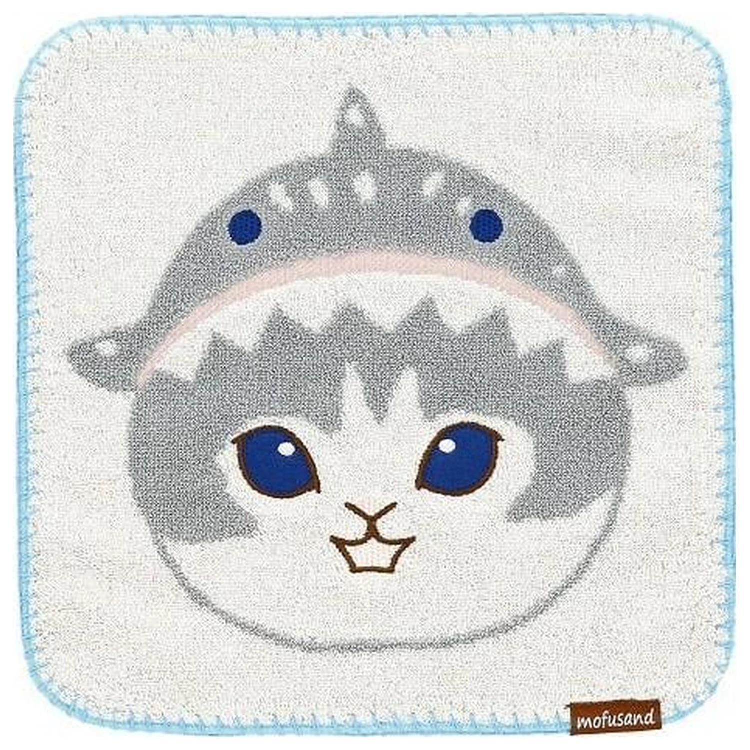 Mofusand Kitten-Nyan Shark Mini Towel product photo