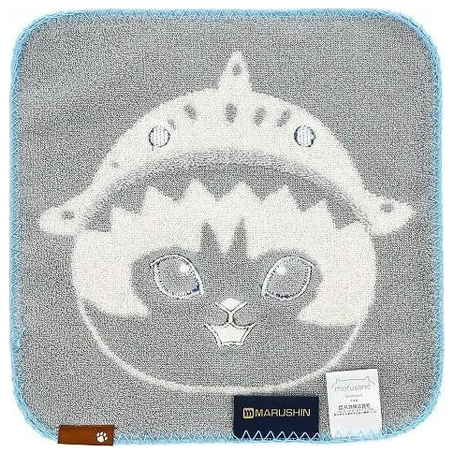 Mofusand Kitten-Nyan Shark Mini Towel product photo