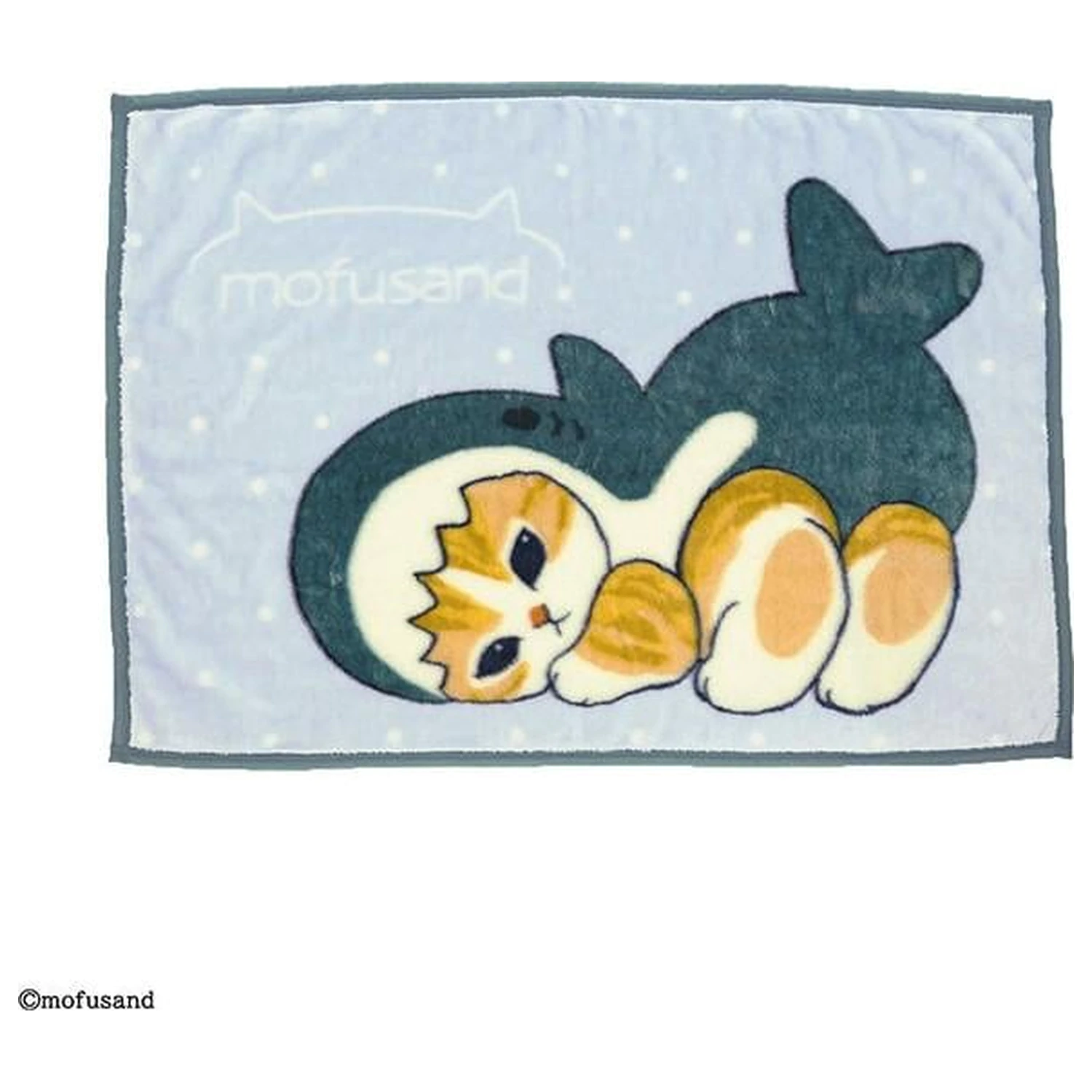 MOFUSAND Kitten-Nyan Shark Plaid product photo