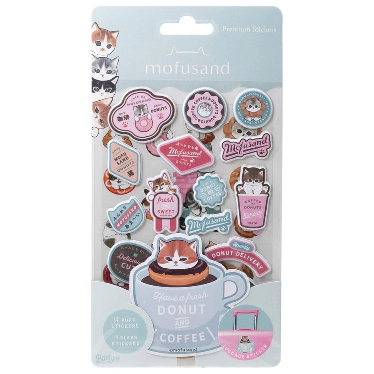 Mofusand Sticker Set Premium product photo