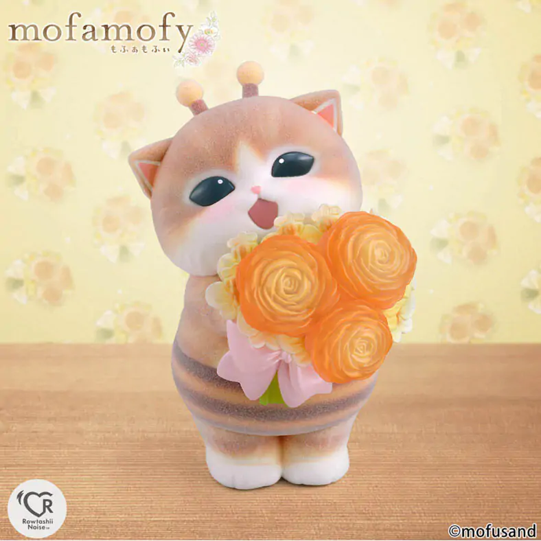 Mofusand Mofamofy Hachinyan figure 9cm product photo