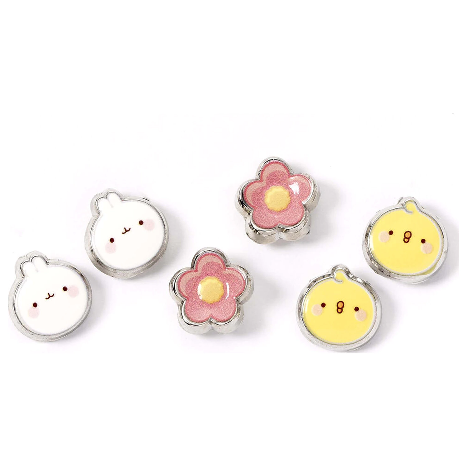 Molang set 3 pairs of earrings product photo