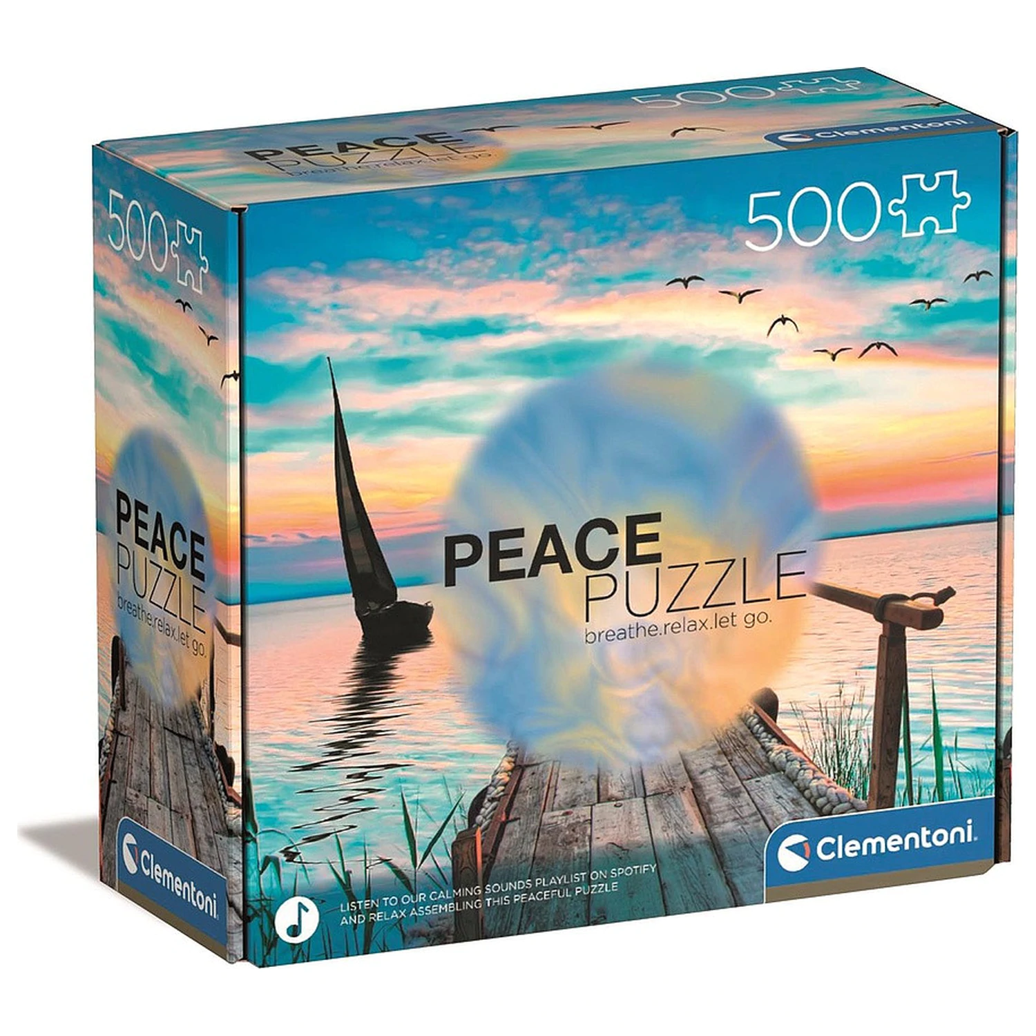 Pier Peaceful 500-piece Peace puzzle product photo