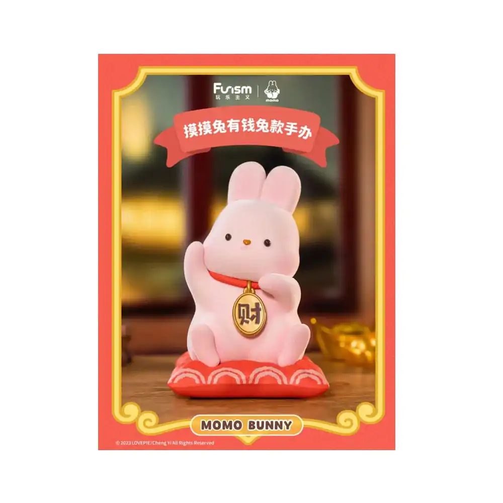 Momo Bunny Statue 1/7 Money Come Come 15 cm product photo