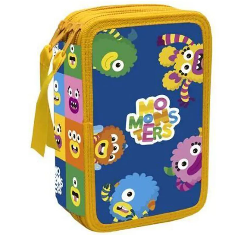 Momonsters triple pencil case product photo