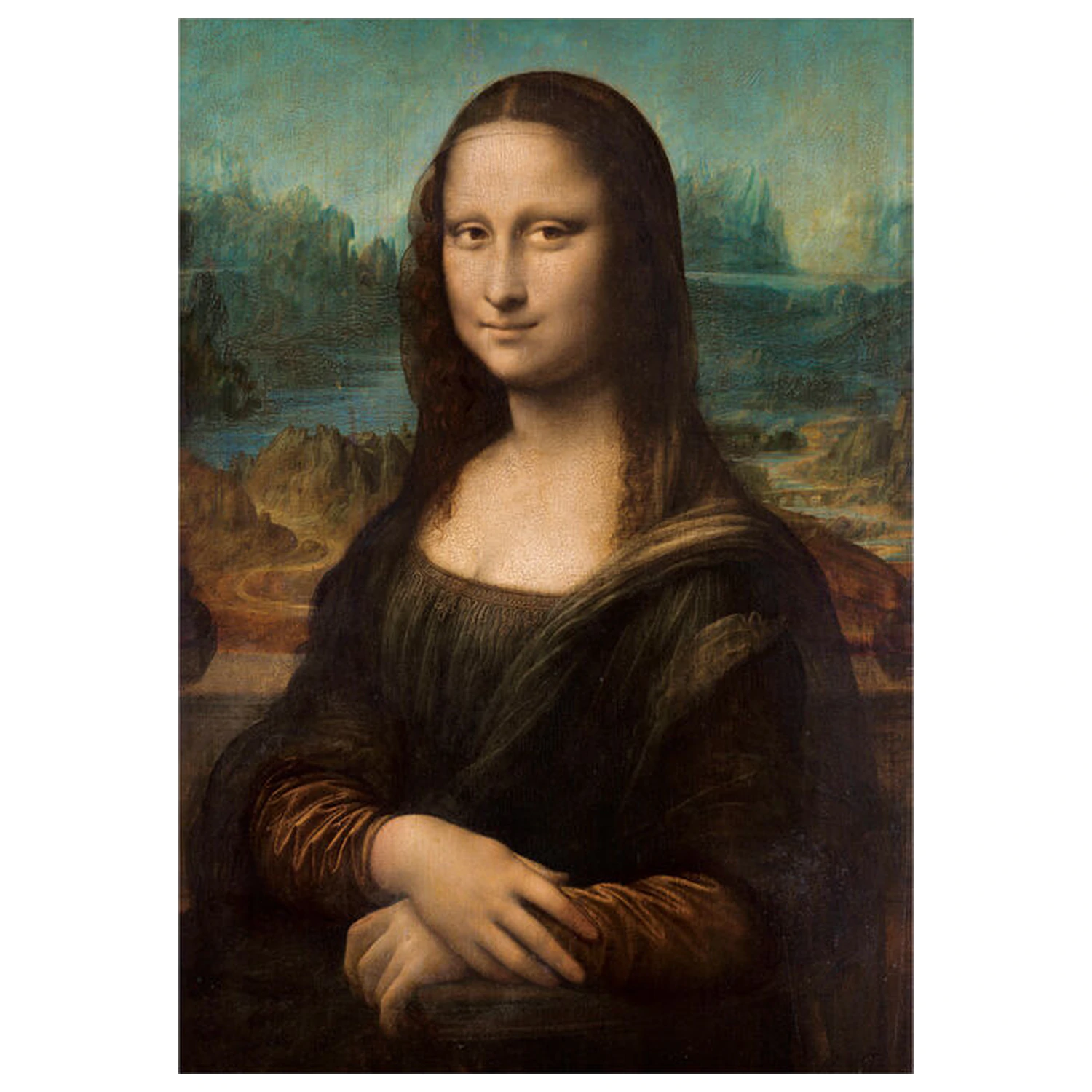 Mona Lisa puzzle 1000pcs product photo