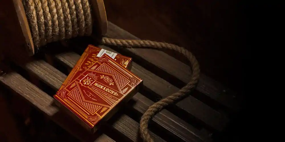 Monarchs Playing Cards Red product photo