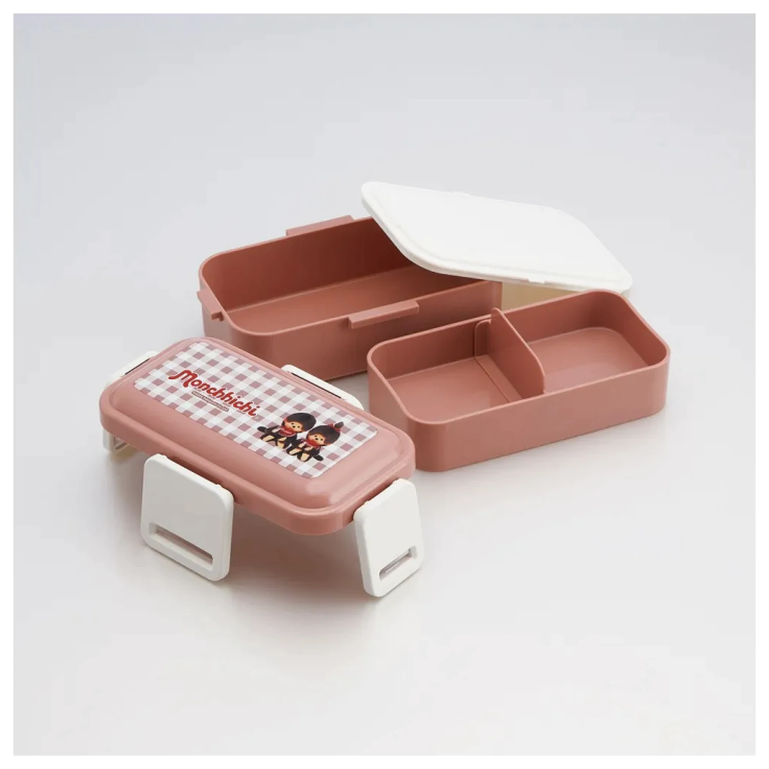 Monchhichi 4 Locks 2 Layers Lunch Box 230ml + 370ml product photo