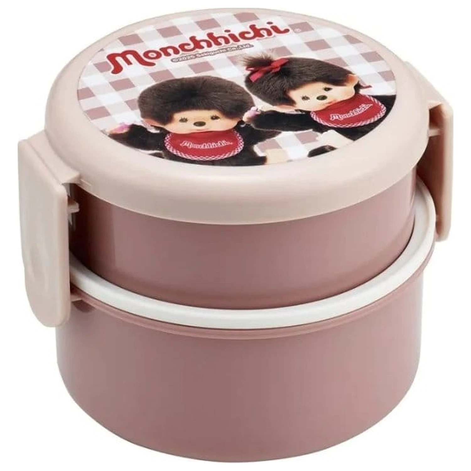 Monchhichi Two Layer Round Shape Lunch Box product photo