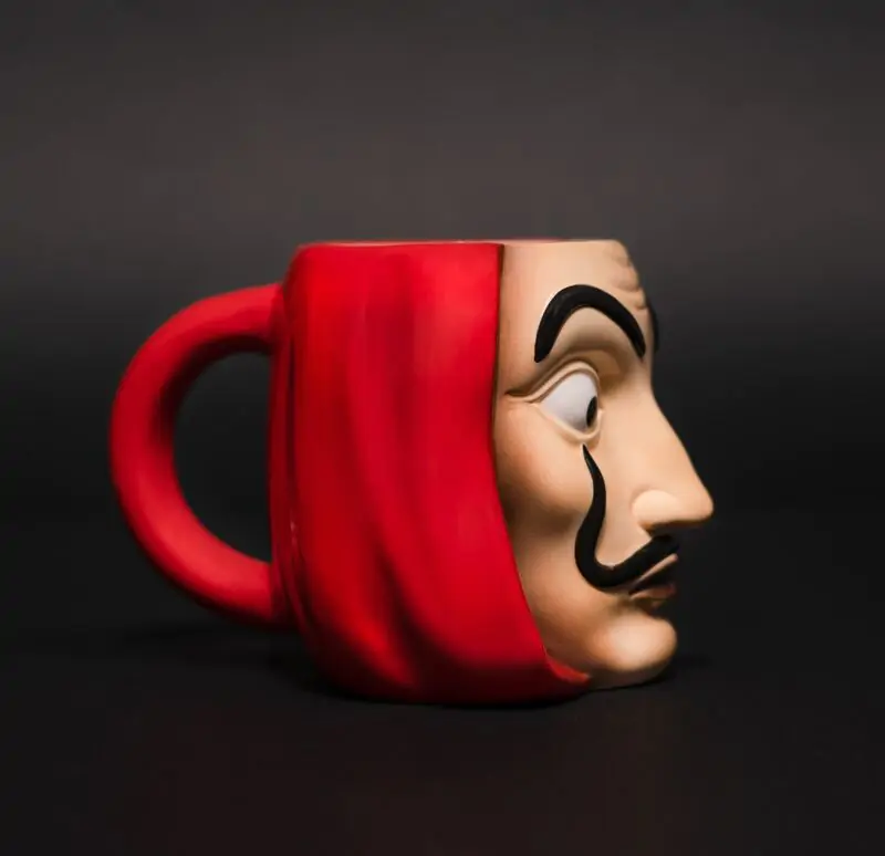 Money Heist Mask 3D mug 350ml product photo