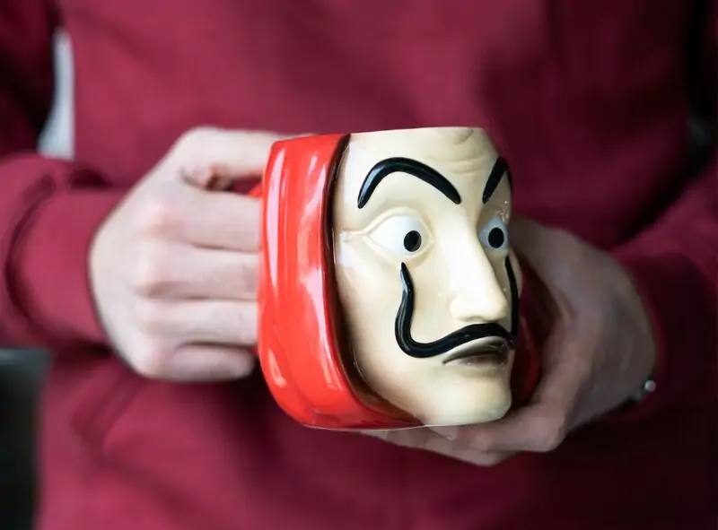 Money Heist Mask 3D mug 350ml product photo