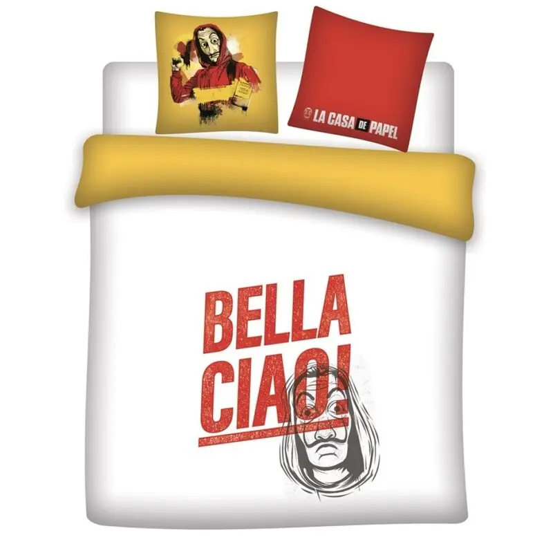 Money Heist microfibre duvet cover bed 135cm product photo
