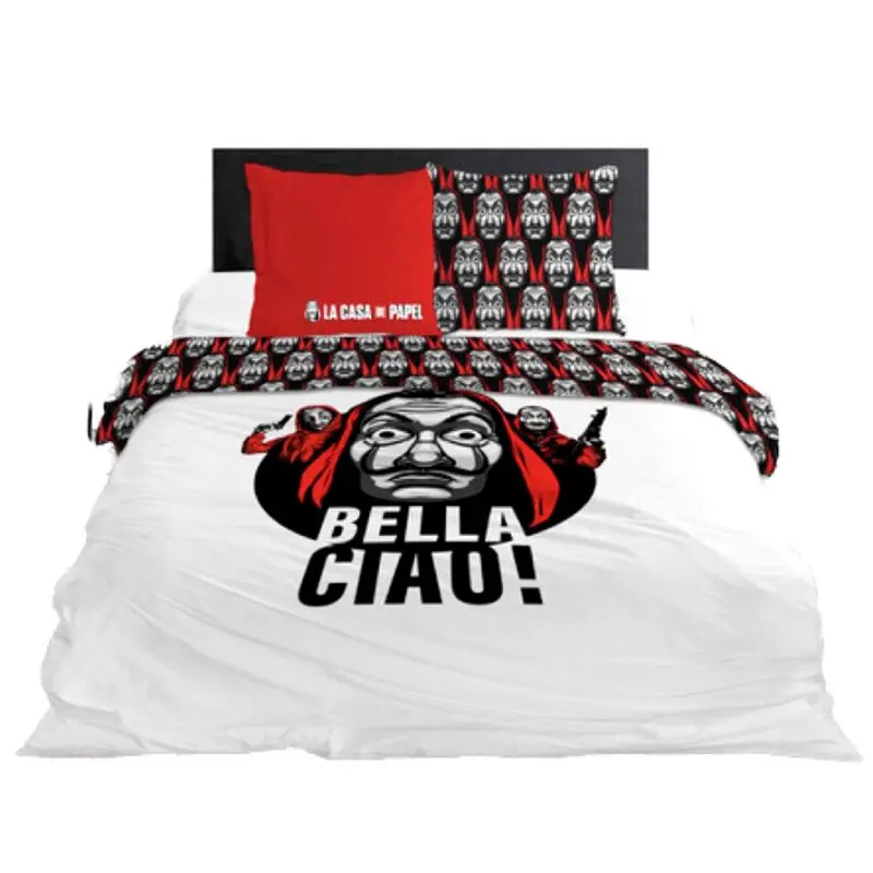 Money Heist cotton duvet cover bed 135cm product photo