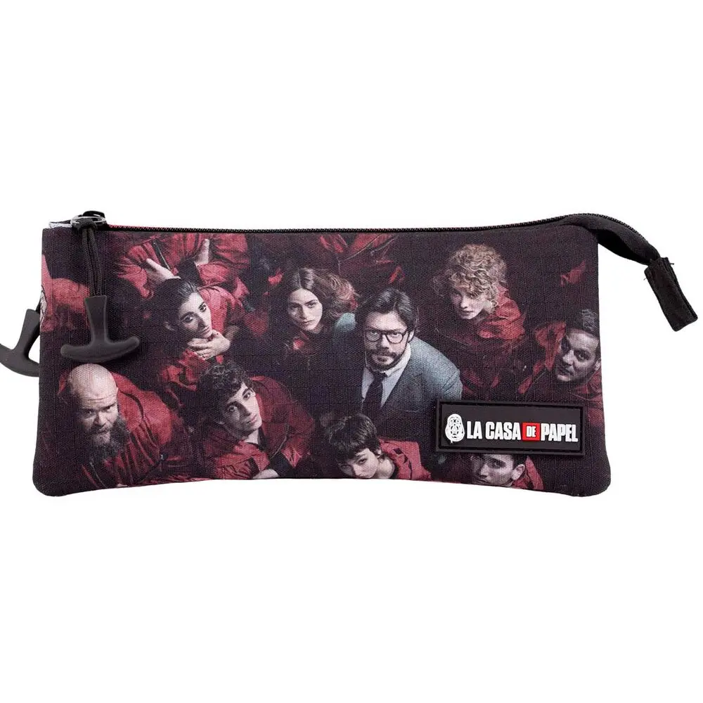 Money Heist Together triple pencil case product photo