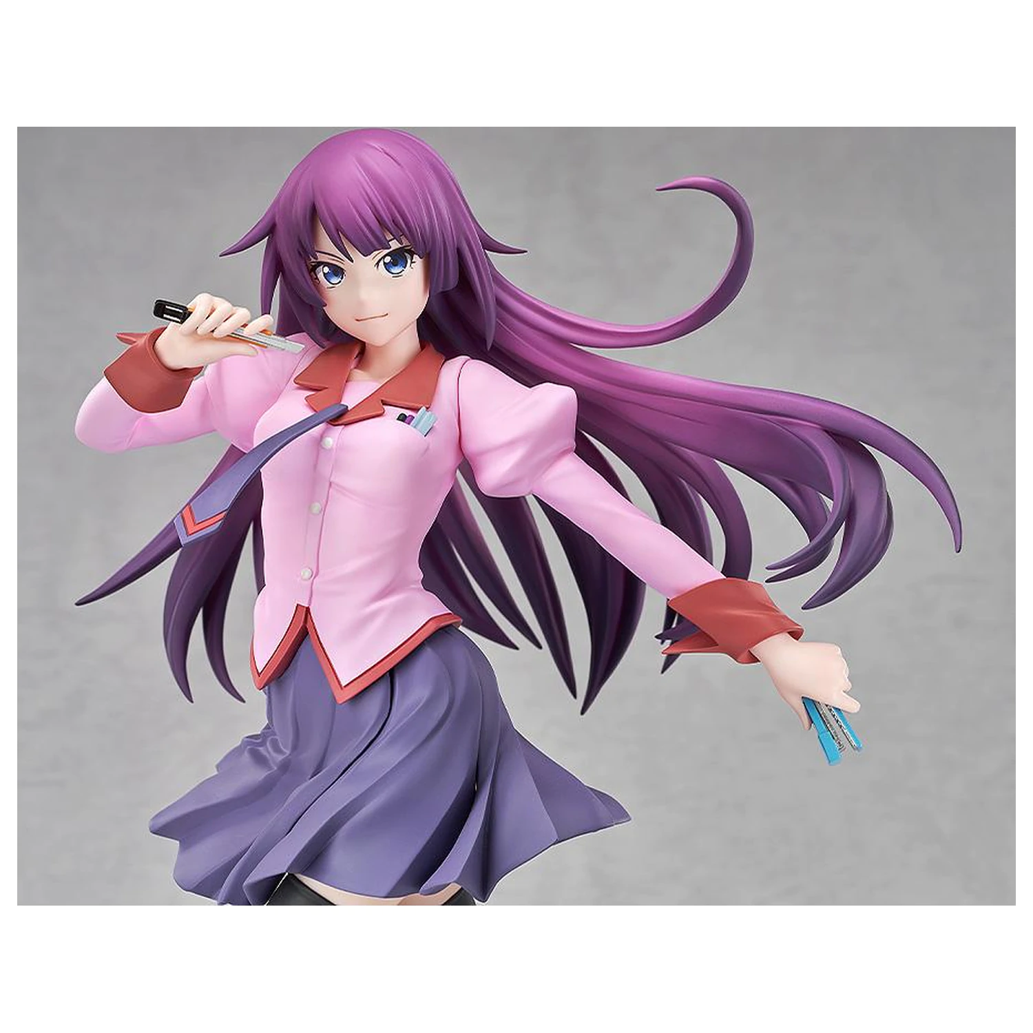 MONOGATARI Hitagi Senjyogahara Pop Up Parade L figure 23cm product photo