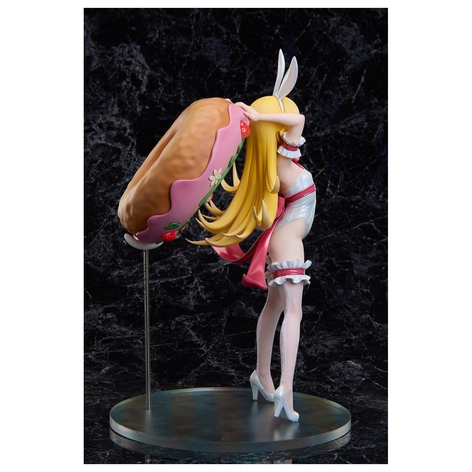 Monogatari Series PVC Statue 1/4 Shinobu Oshino White Bunny Ver. 35 cm    product photo