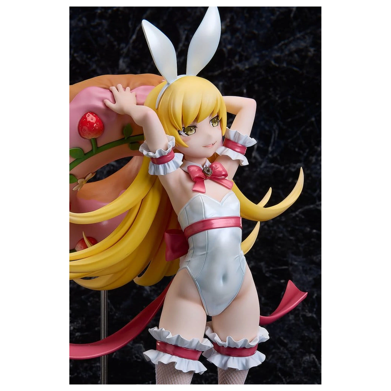 Monogatari Series PVC Statue 1/4 Shinobu Oshino White Bunny Ver. 35 cm    product photo