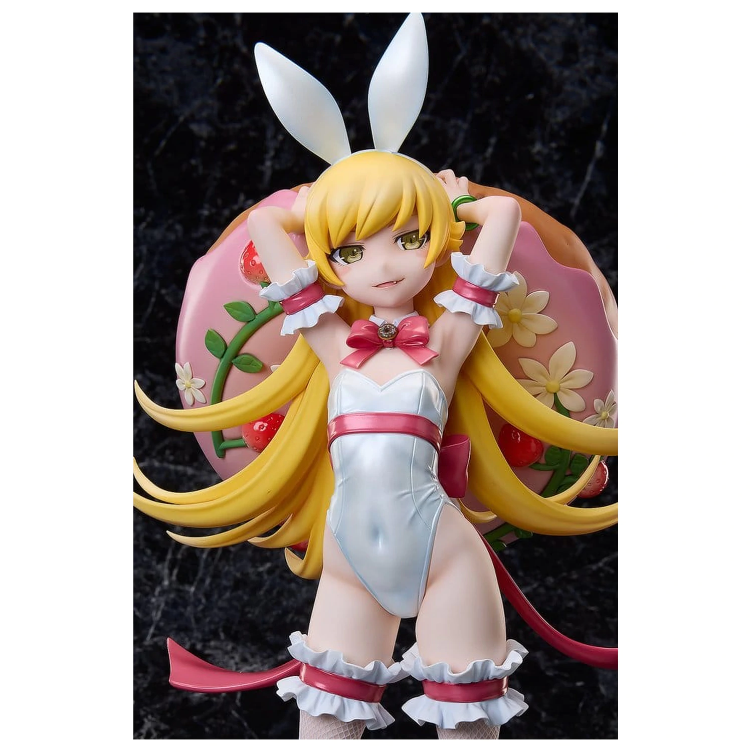 Monogatari Series PVC Statue 1/4 Shinobu Oshino White Bunny Ver. 35 cm    product photo