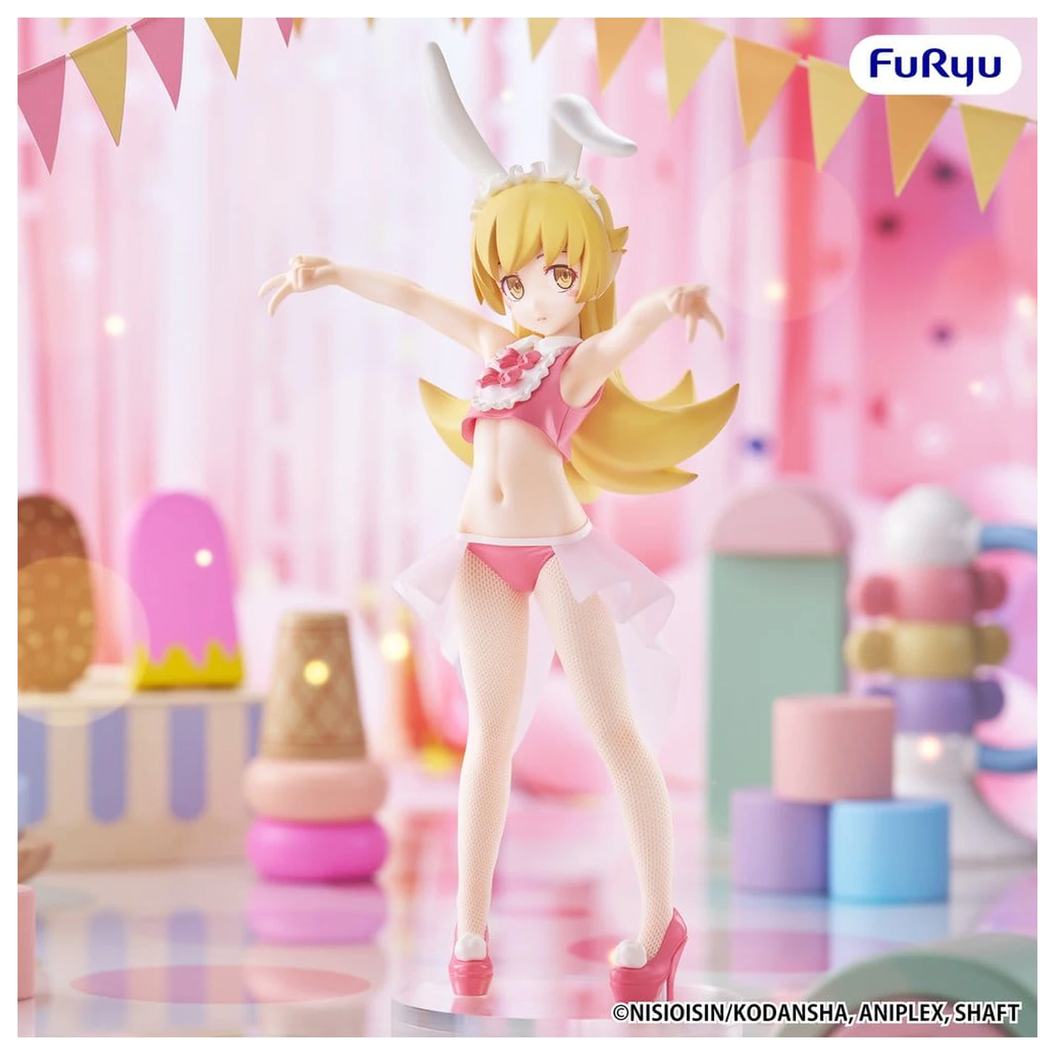 Monogatari Series BiCute Bunnies PVC Figure Shinobu Oshino 23 cm product photo