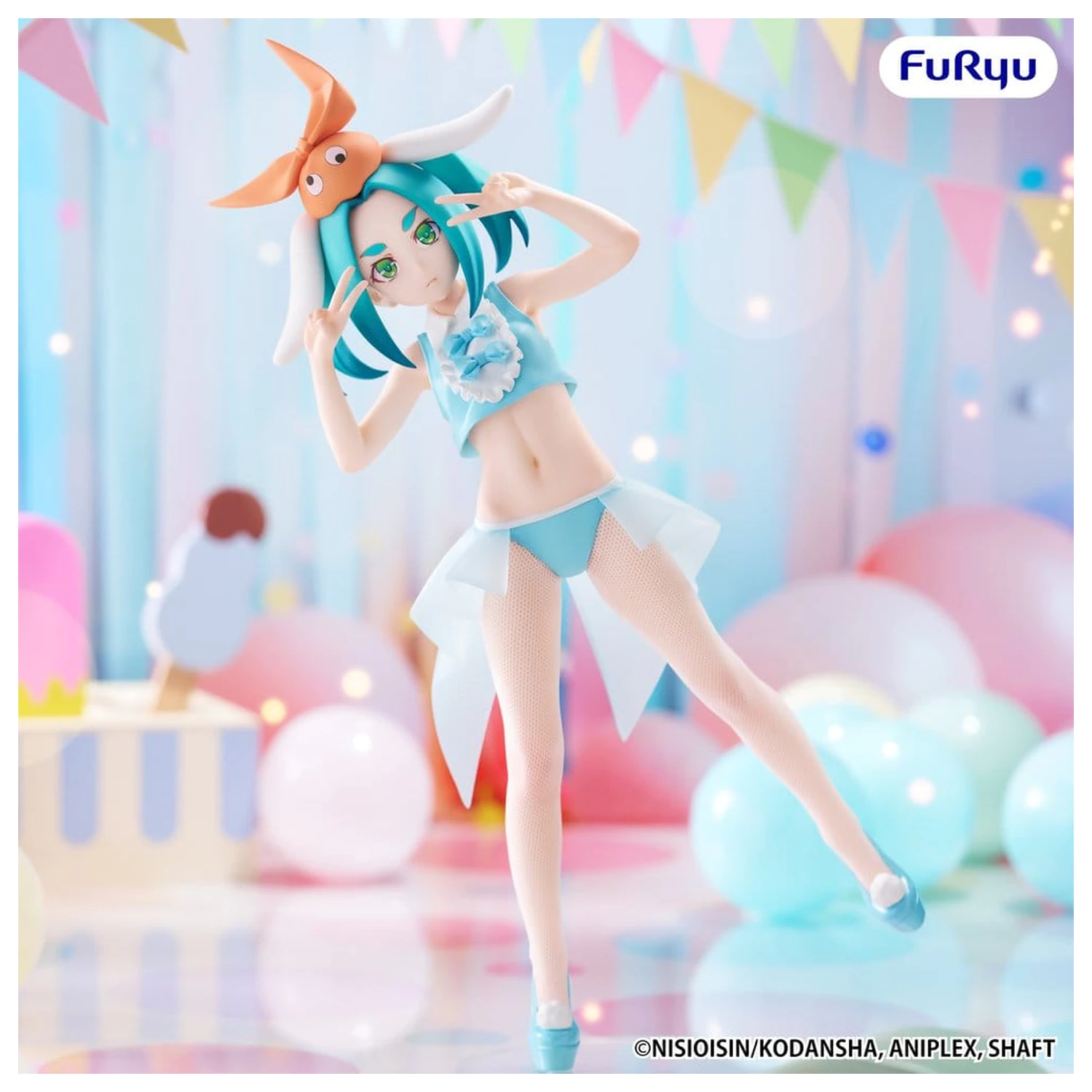 Monogatari Series BiCute Bunnies PVC Figure Yotsugi Ononoki 23 cm product photo