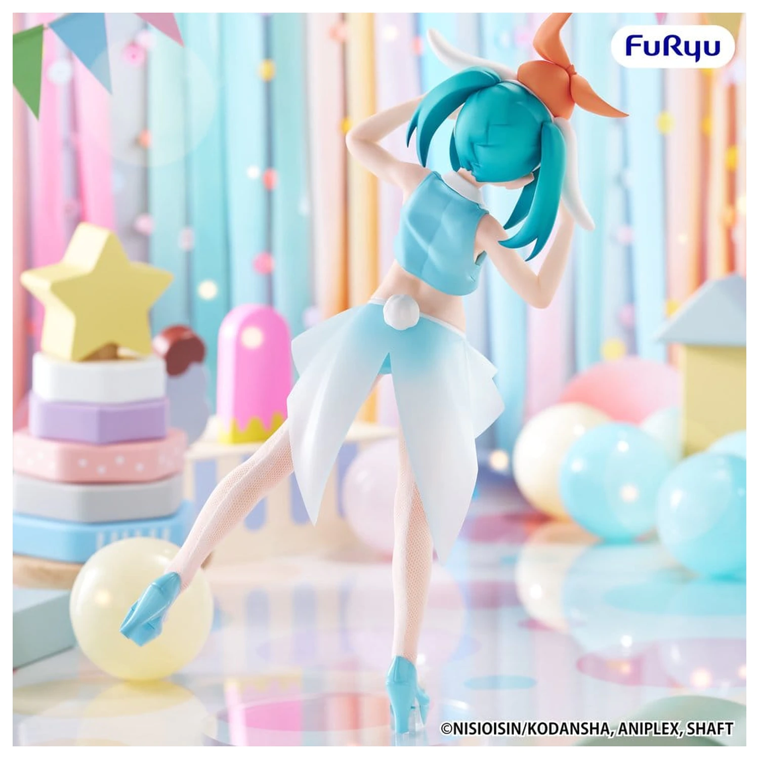 Monogatari Series BiCute Bunnies PVC Figure Yotsugi Ononoki 23 cm product photo