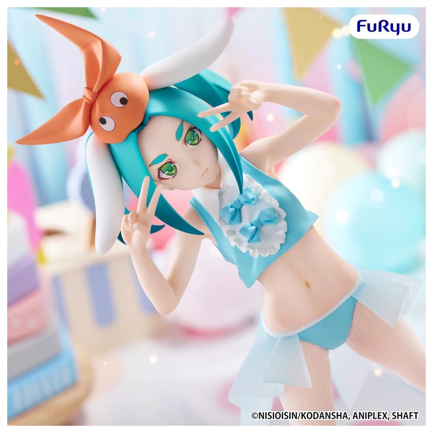 Monogatari Series BiCute Bunnies PVC Figure Yotsugi Ononoki 23 cm product photo