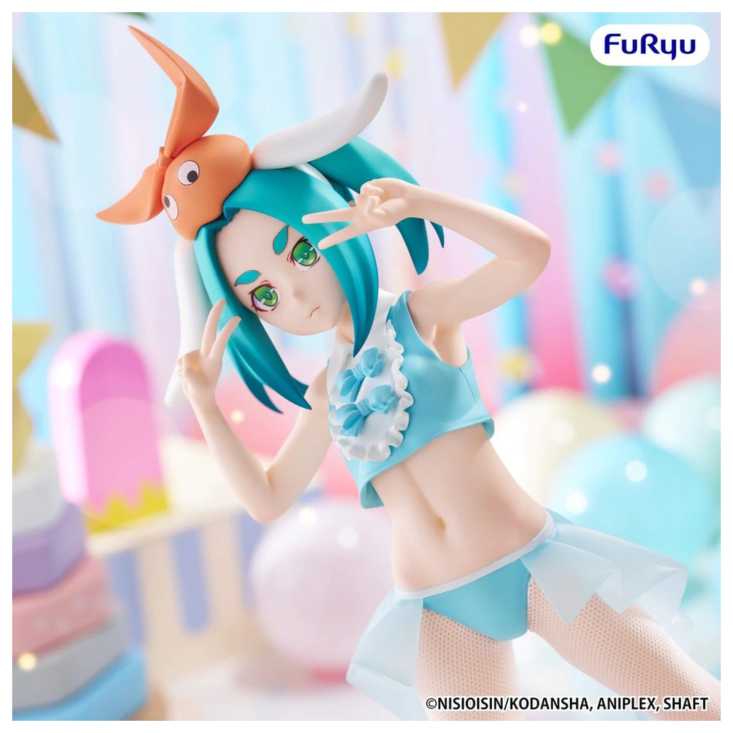 Monogatari Series BiCute Bunnies PVC Figure Yotsugi Ononoki 23 cm product photo