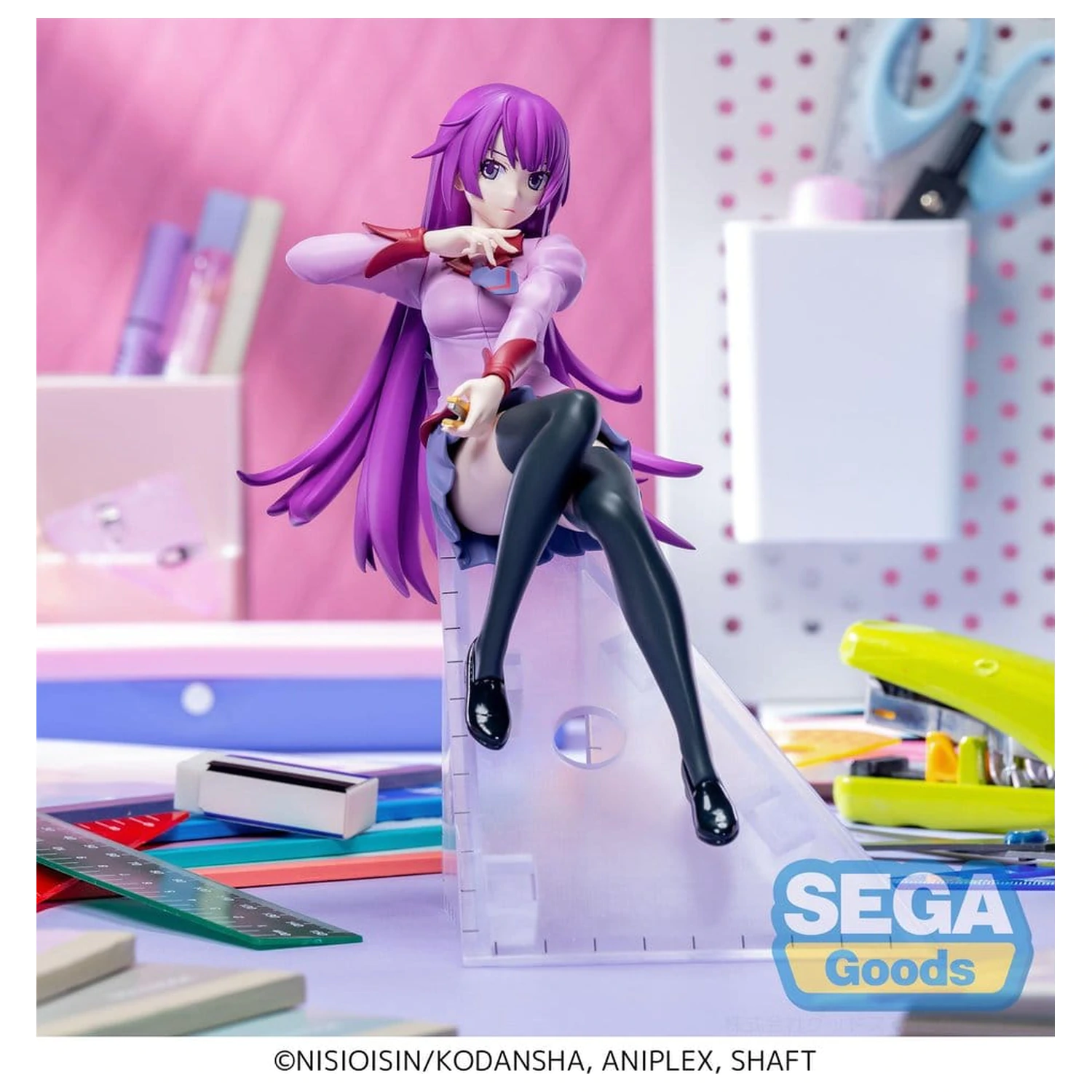 Monogatari Series Luminasta PVC Figure Hitagi Senjyogahara 19 cm product photo