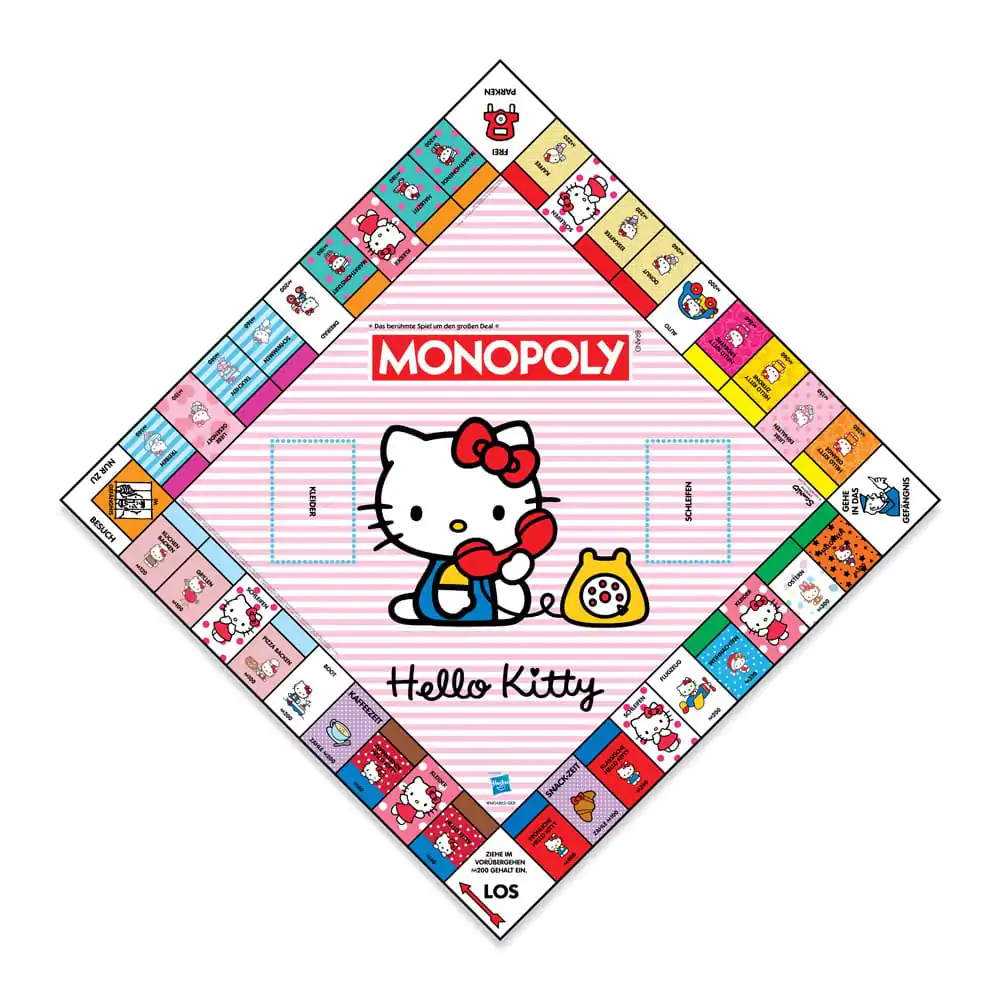 Monopoly Board Game Hello Kitty *German Version* termékfotó