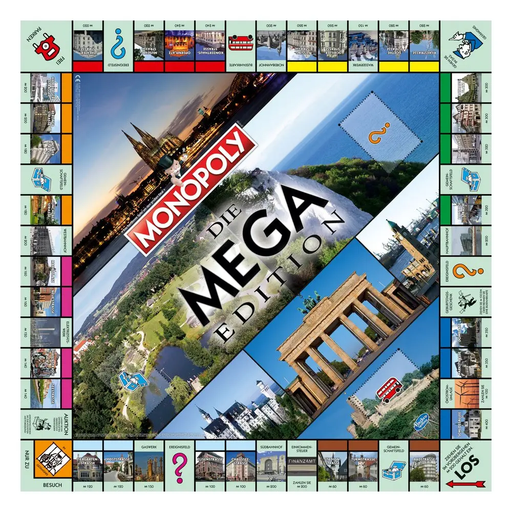 Monopoly Board Game Mega (2nd Edition) *German Version* product photo