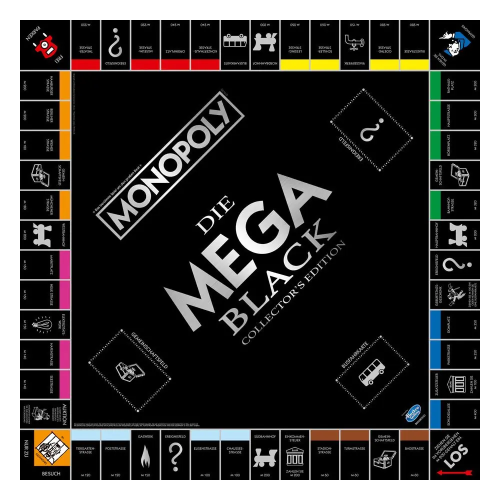 Monopoly Board Game Mega (Black Edition) *German Version* product photo