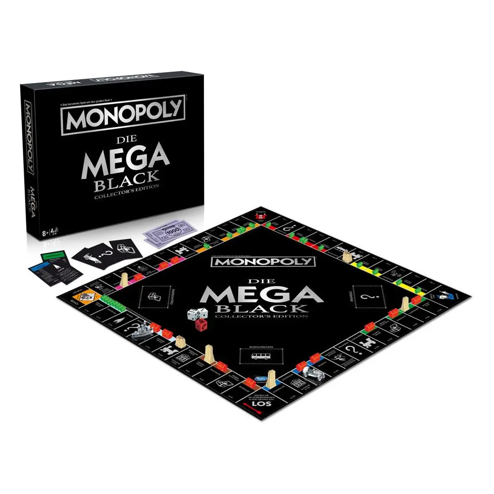 Monopoly Board Game Mega (Black Edition) *German Version* product photo