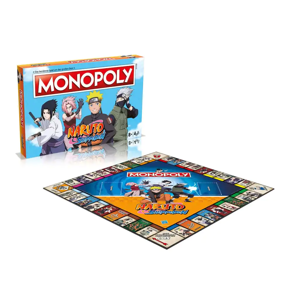 Monopoly Board Game Naruto Shippuden *German Version* termékfotó